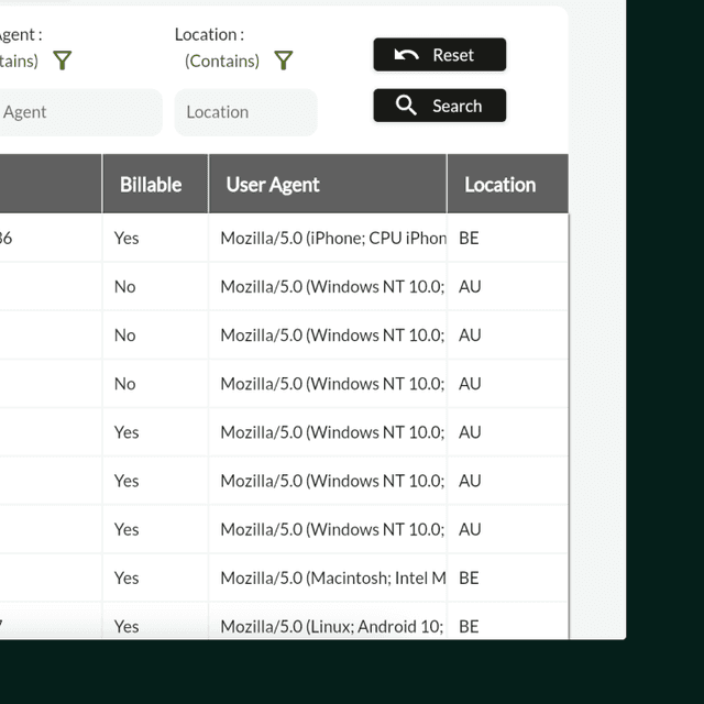 Een handige platform met real-time updates over het registratieproces